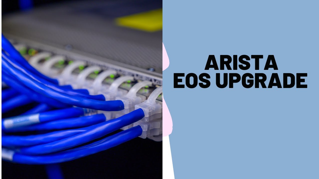 Arista EOS software upgrade(using vEOS as an example)