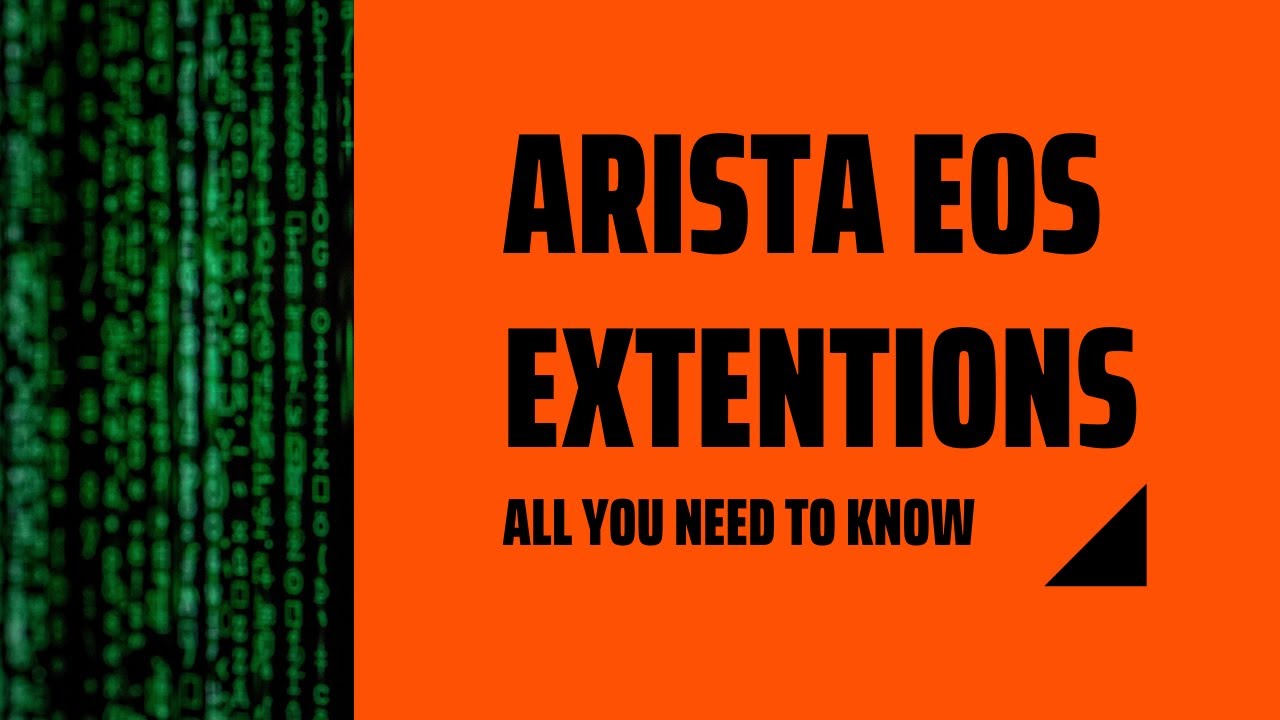 Arista EOS Extensions -  RPMs and SWIXes