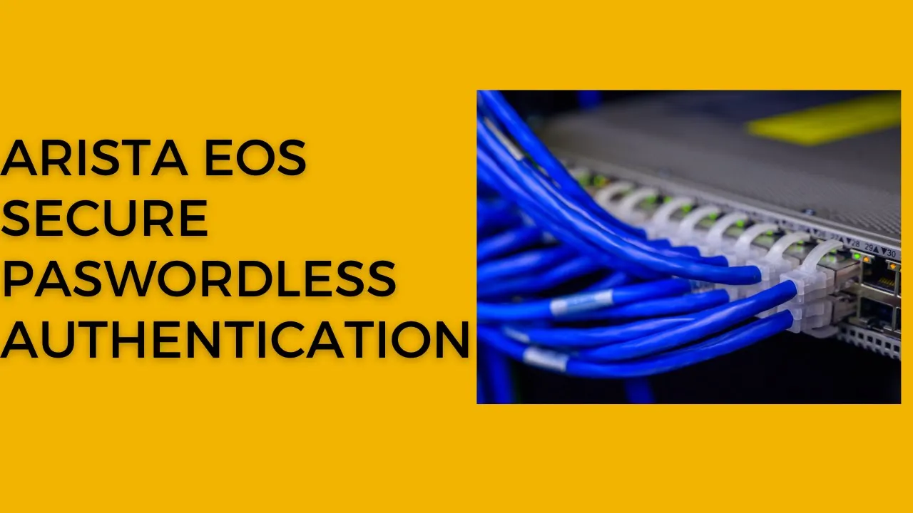 How to Configure Arista EOS for SSH key based authentication