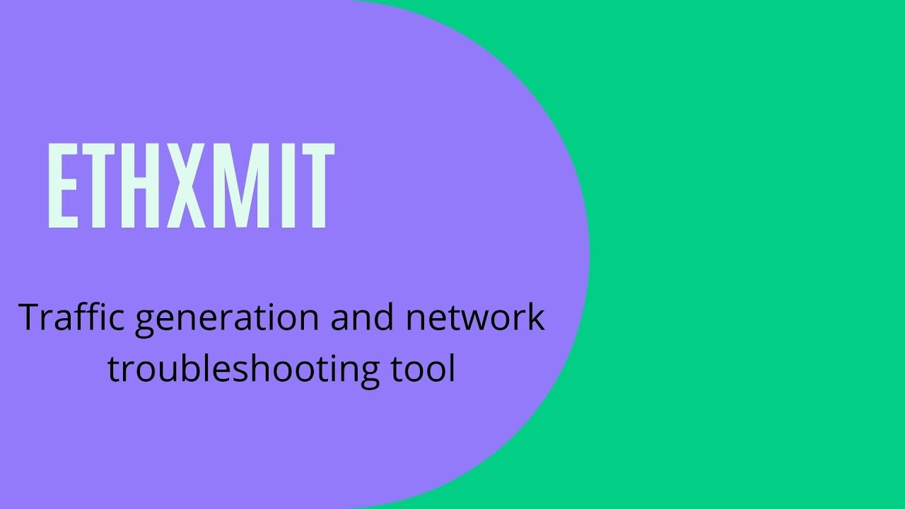 Arista Traffic Generator & Troubleshooting tool(ethxmit)