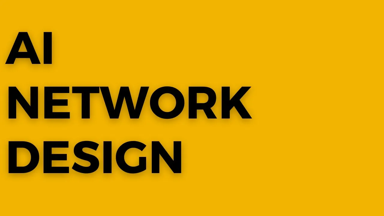 Network Design for AI training